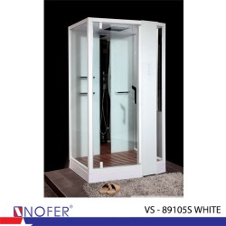 Phòng tắm xông hơi Nofer VS-89105S (R) White