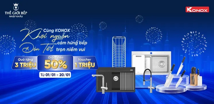 Khuyến Mại Konox Tháng 1 2025