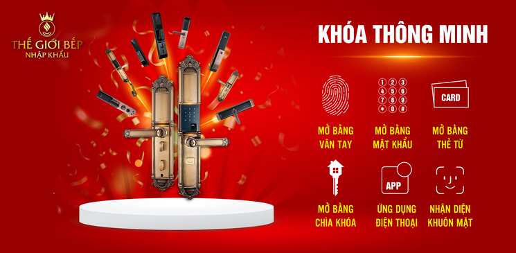 banner khóa cửa điện tử thông minh