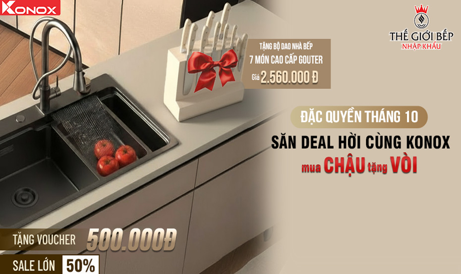 Khuyến mại Konox T10.2025