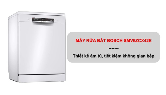 Thiết kế máy rửa bát Bosch SMS4HAW48E