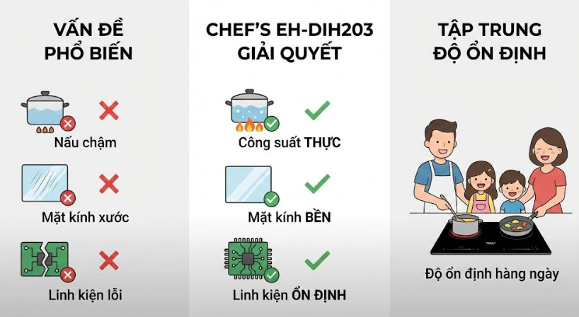 V&igrave; sao n&ecirc;n chọn Chef&rsquo;s EH-DIH203