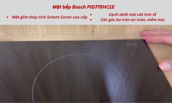 Mặt kính bếp từ Bosch PIJ631BB5E