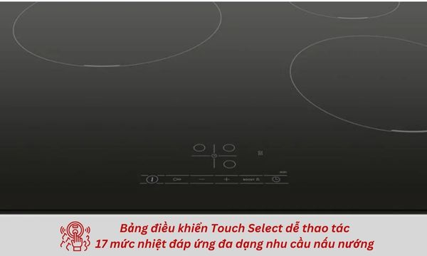 Bảng điều khiển bếp từ Bosch PUC611BB5E