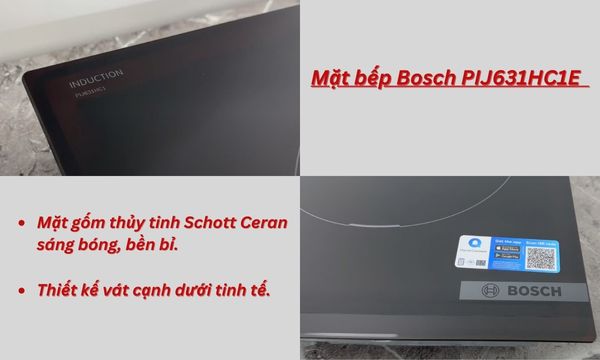 Mặt bếp từ Bosch PIJ631HC1E