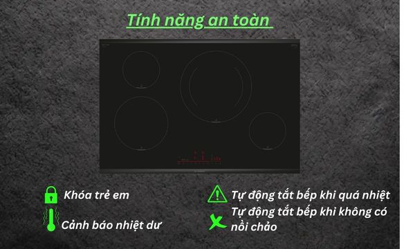 Đa dạng tính năng an toàn