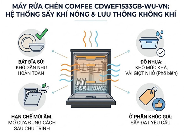 Sấy kh&ocirc; AI Heat Dry