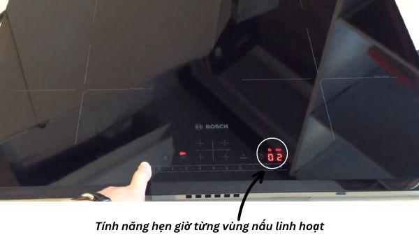 Tính năng hẹn giờ trên Bosch PIE631FB1E