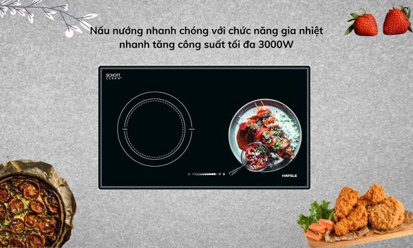 Tính năng bếp từ Hafele HC I772A 536.01.695