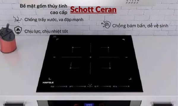 Mặt kính bếp từ Hafele HC-IF60A 536.01.871