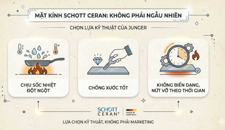 Mặt kính Schott Ceran
