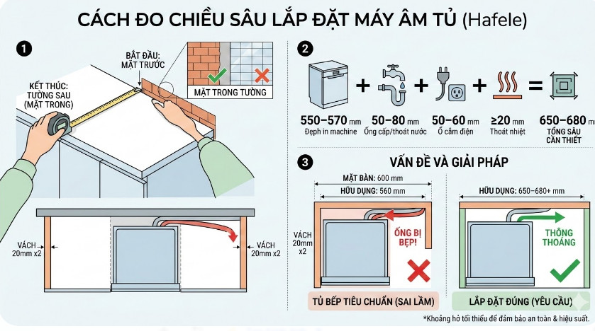 Cách Đo Chiều Sâu
