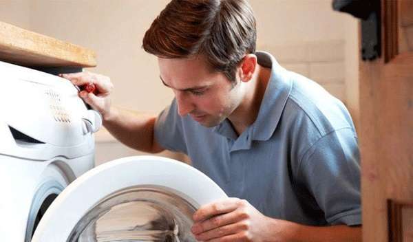 Bộ giảm xóc của máy giặt bị hỏng