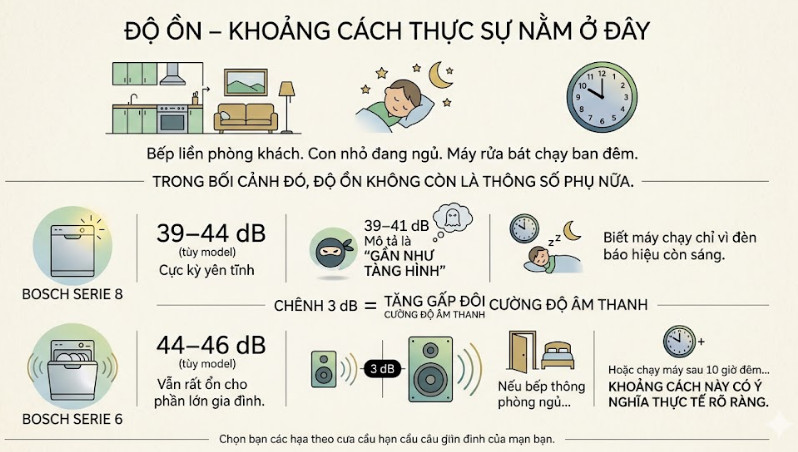 ộ Ồn – Khoảng Cách Thực Sự Nằm Ở Đây  Bếp liền phòng khách