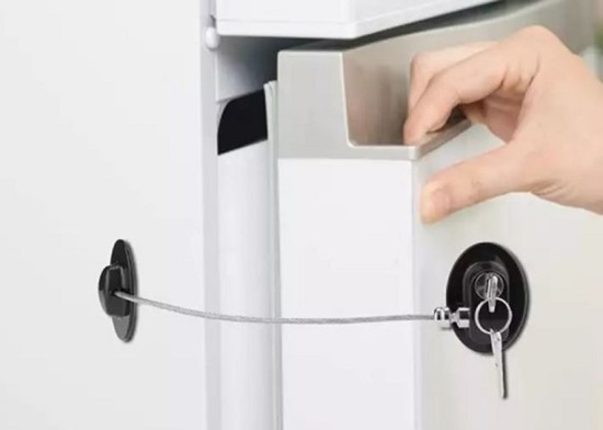 Thiết Kế khóa tủ lạnh