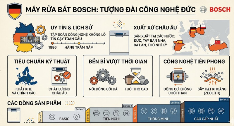 Tượng đài công nghệ Đức  Bosch không cần phải chứng minh