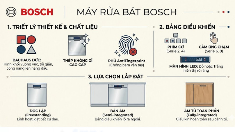 Thiết kế của hãng mang đậm triết lý Bauhaus của Đức