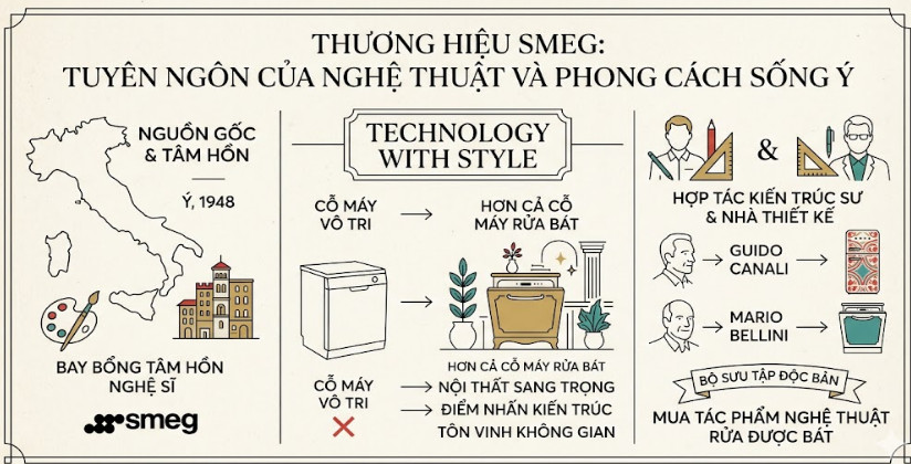 Tuyên ngôn của nghệ thuật và phong cách sống Ý