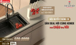 Sale khủng Konox – Mua chậu tặng vòi, Ưu đãi đến 50%!