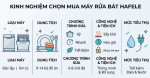 Kinh nghiệm chọn mua máy rửa bát Hafele