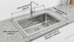 Tất cả về Kích thước chậu rửa bát 1 hố