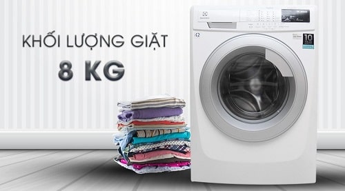 Tại sao gọi là máy giặt 8kg?