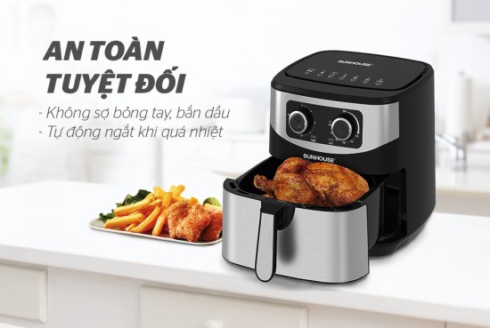 Nồi Chiên Không Dầu