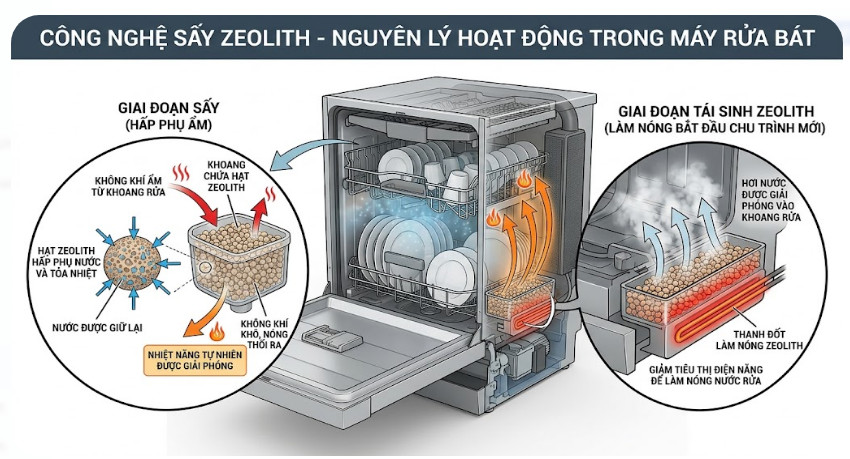 Công nghệ sấy Zeolith