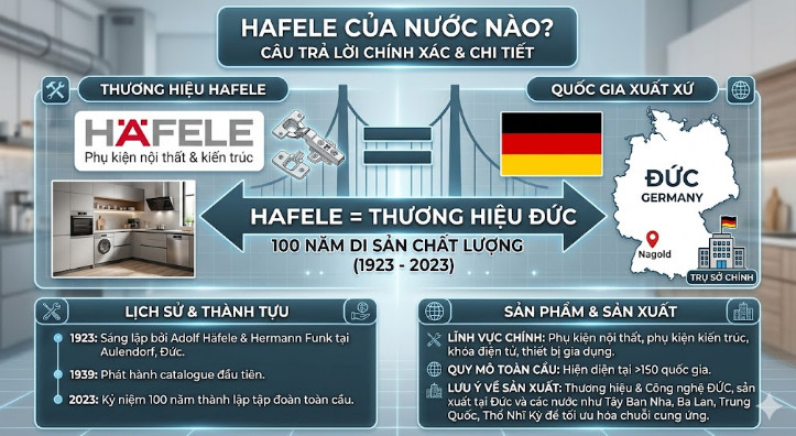 Hafele của nước nào?