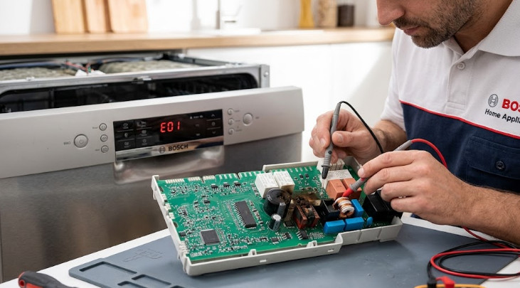 Lỗi bo mạch điều khiển (Mainboard)