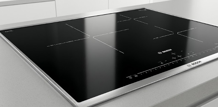 Mặt kính và khung vỏ bếp từ Bosch