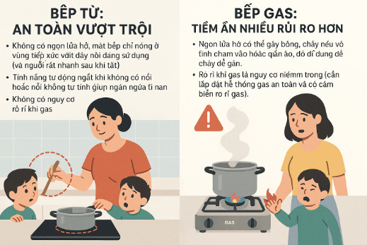 Bếp Từ An toàn vượt trội
