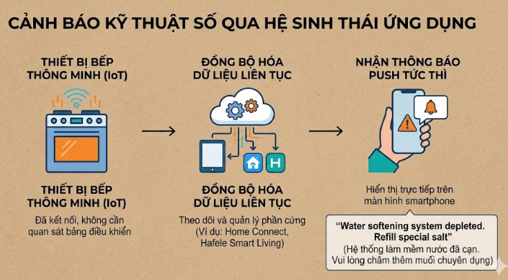 Cảnh báo kỹ thuật số qua hệ sinh thái ứng dụng