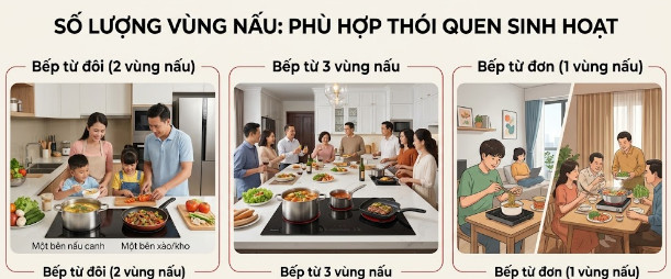 Phù hợp thói quen sinh hoạt