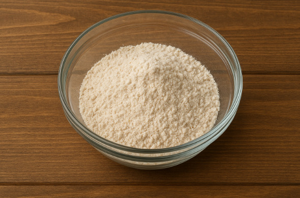 Trộn đều chất khô (bột, bột nở, muối, gia vị) riêng