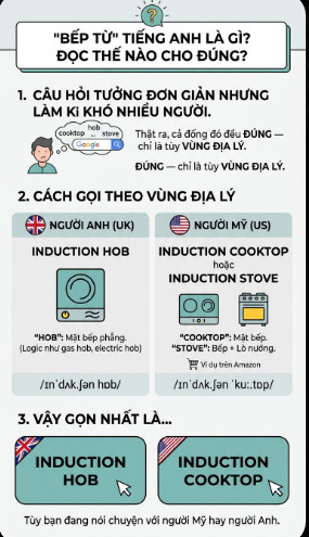 Bếp Từ Tiếng Anh Là G