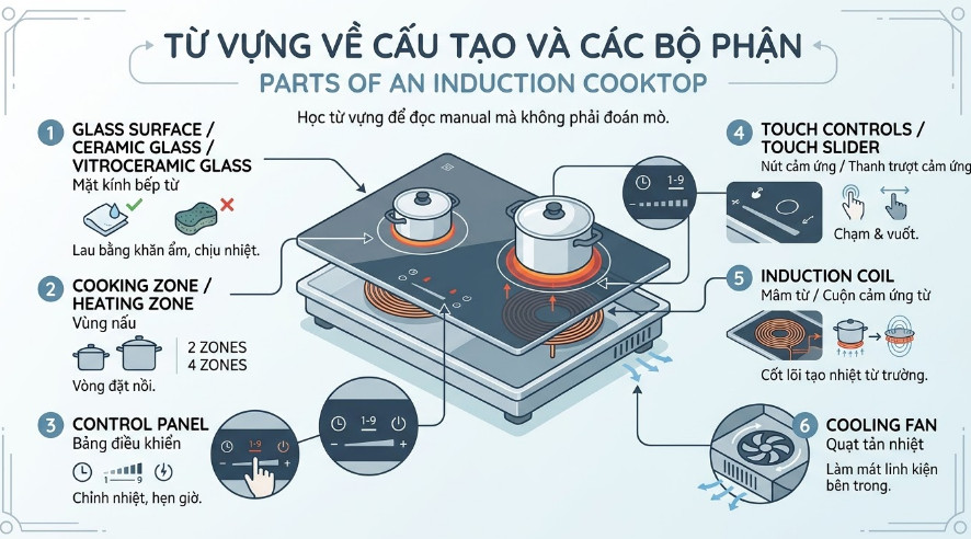 Cấu Tạo Và Các Bộ Phận