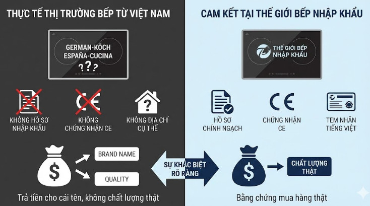 Thị trường bếp từ Việt Nam