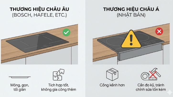 thẩm mỹ bếp từ