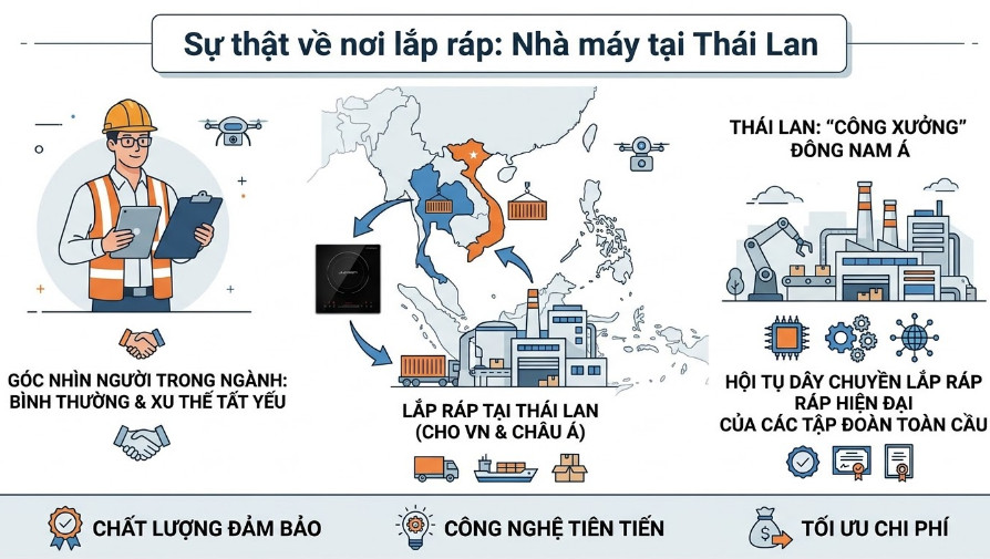 Nhà máy tại Thái Lan