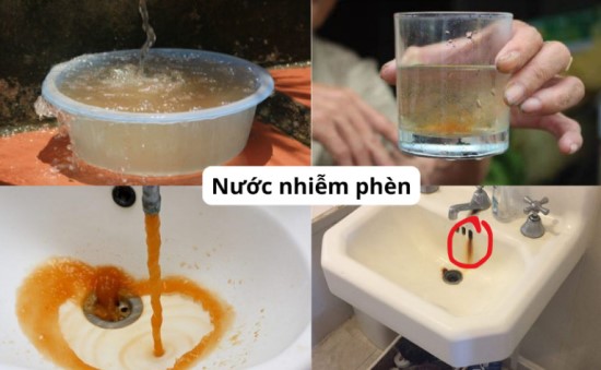 nước nhiễm phèn