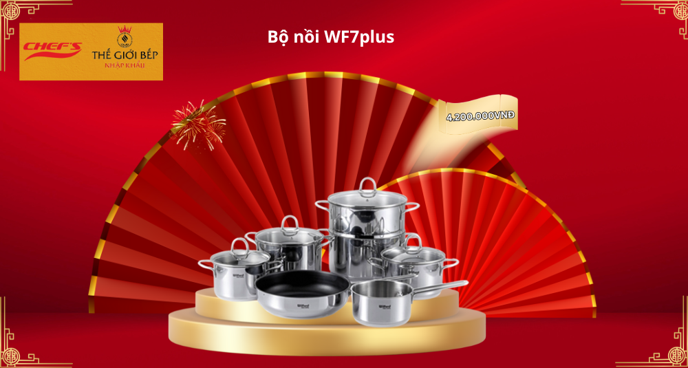 Bộ nồi WF7Plus