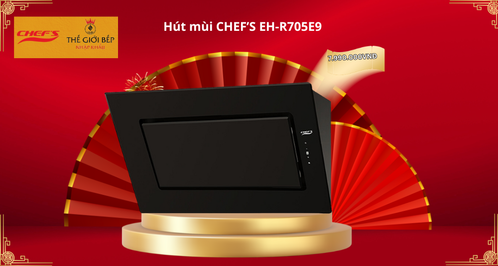 Máy hút mùi Chef's EH-R705E9