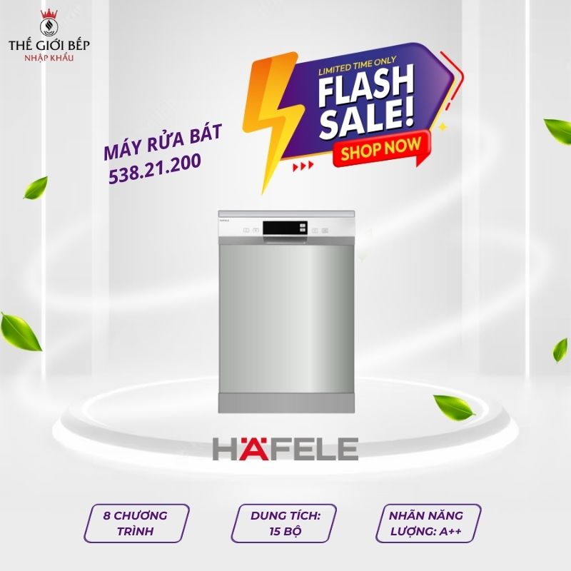 Máy rửa bát Hafele HDW-F60E 538.21.200