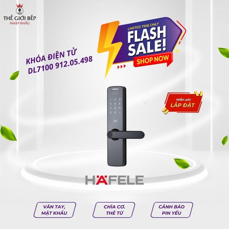 Khóa điện tử Hafele DL7100 912.05.498