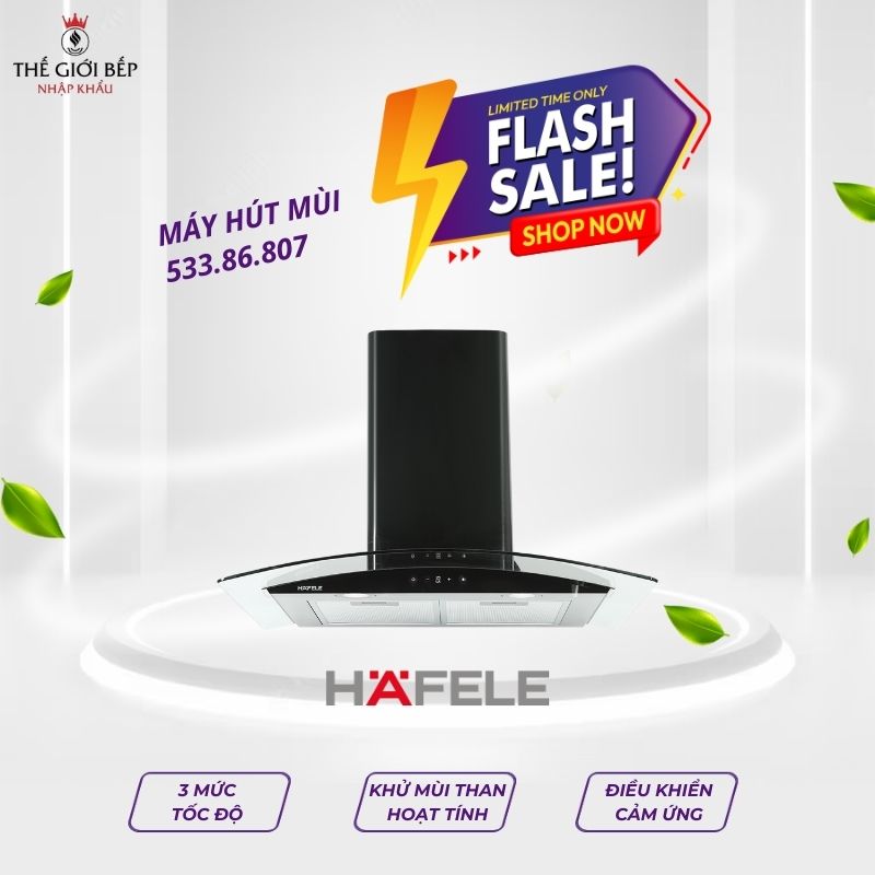 Máy hút mùi gắn tường Hafele HH-WT70A 533.86.807 