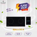 Bếp từ Malloca MH-02I TB kính âm 2 vùng nấu