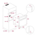Kích thước Lò nướng Teka HLC 840 41531020