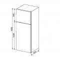 Kích thước Tủ lạnh Hafele Smeg FD70FN1HX 535.14.593