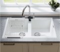 Lắp đặt Chậu rửa bát Konox Granite Sink Phoenix Smart 860 - White Silver
